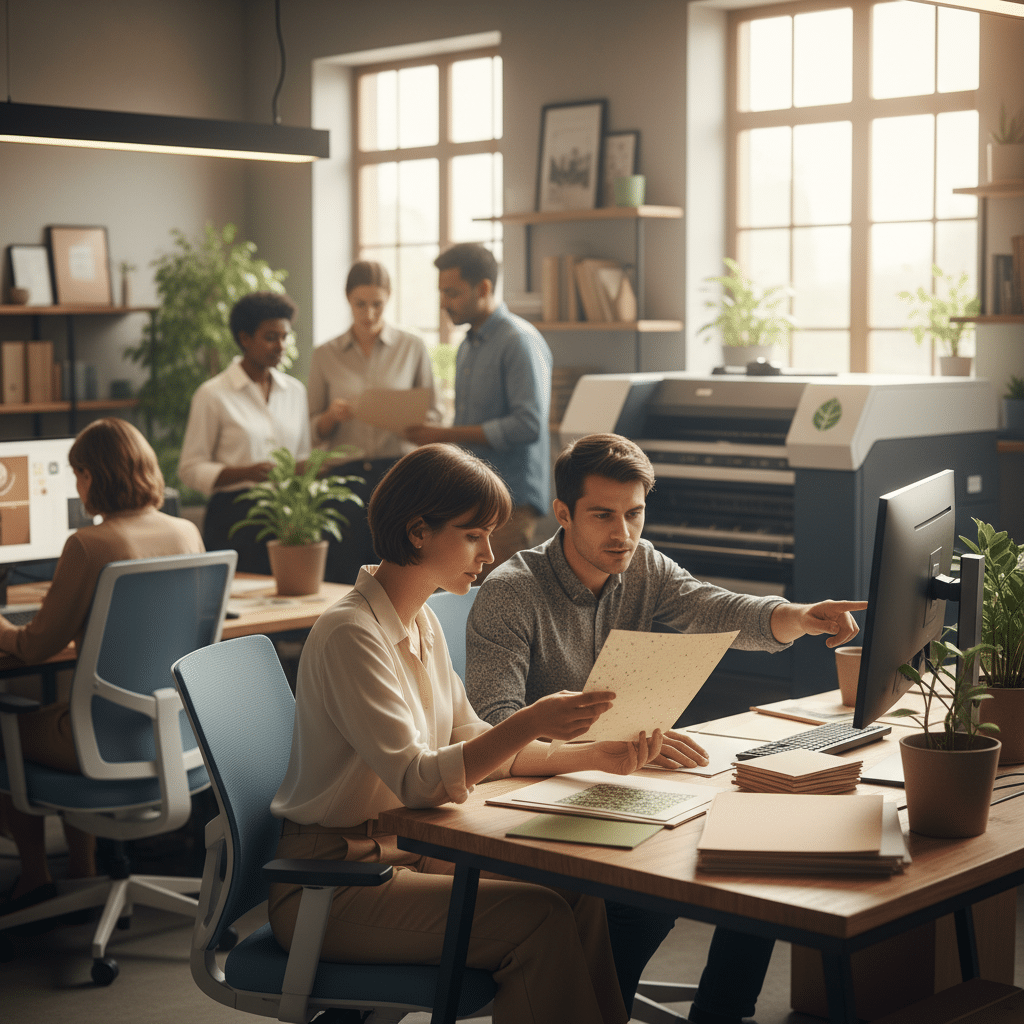 พิมพ์รักษ์โลก: เทรนด์ 2026 ที่ SME ต้องปรับตัวตามให้ทัน - sustainable-printing-trends-2026-sme