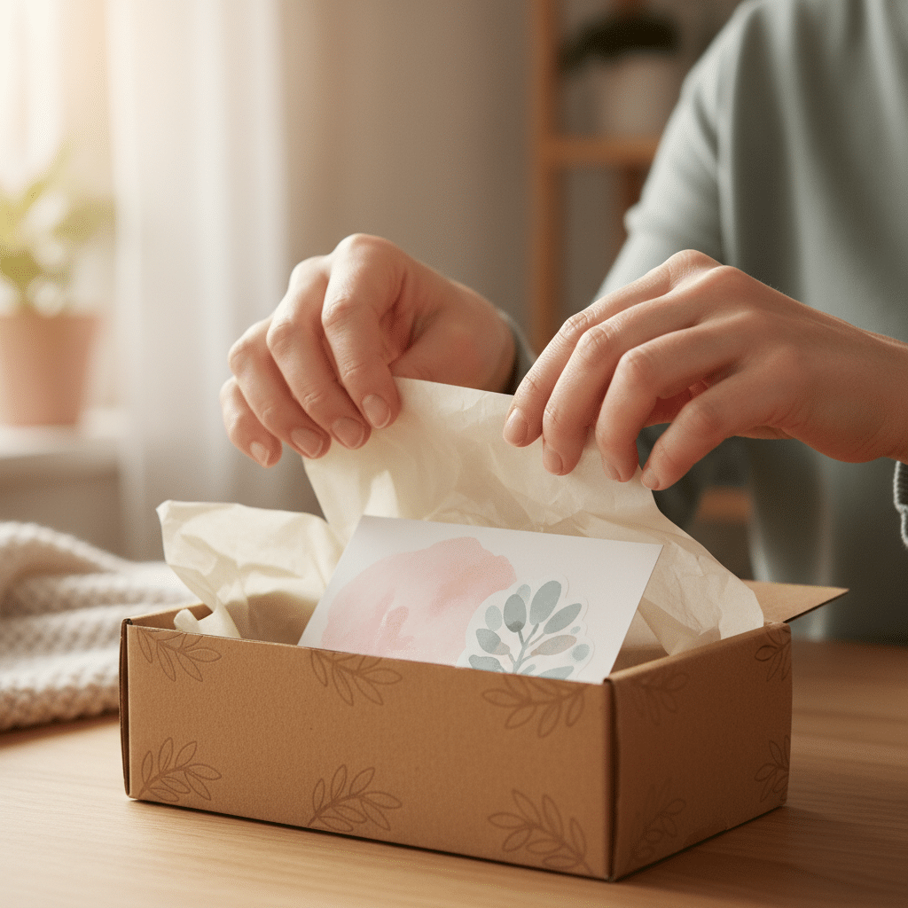 5 ไอเดียสื่อสิ่งพิมพ์ เปลี่ยน Unboxing ให้ลูกค้าประทับใจ - unboxing-experience-print-ideas