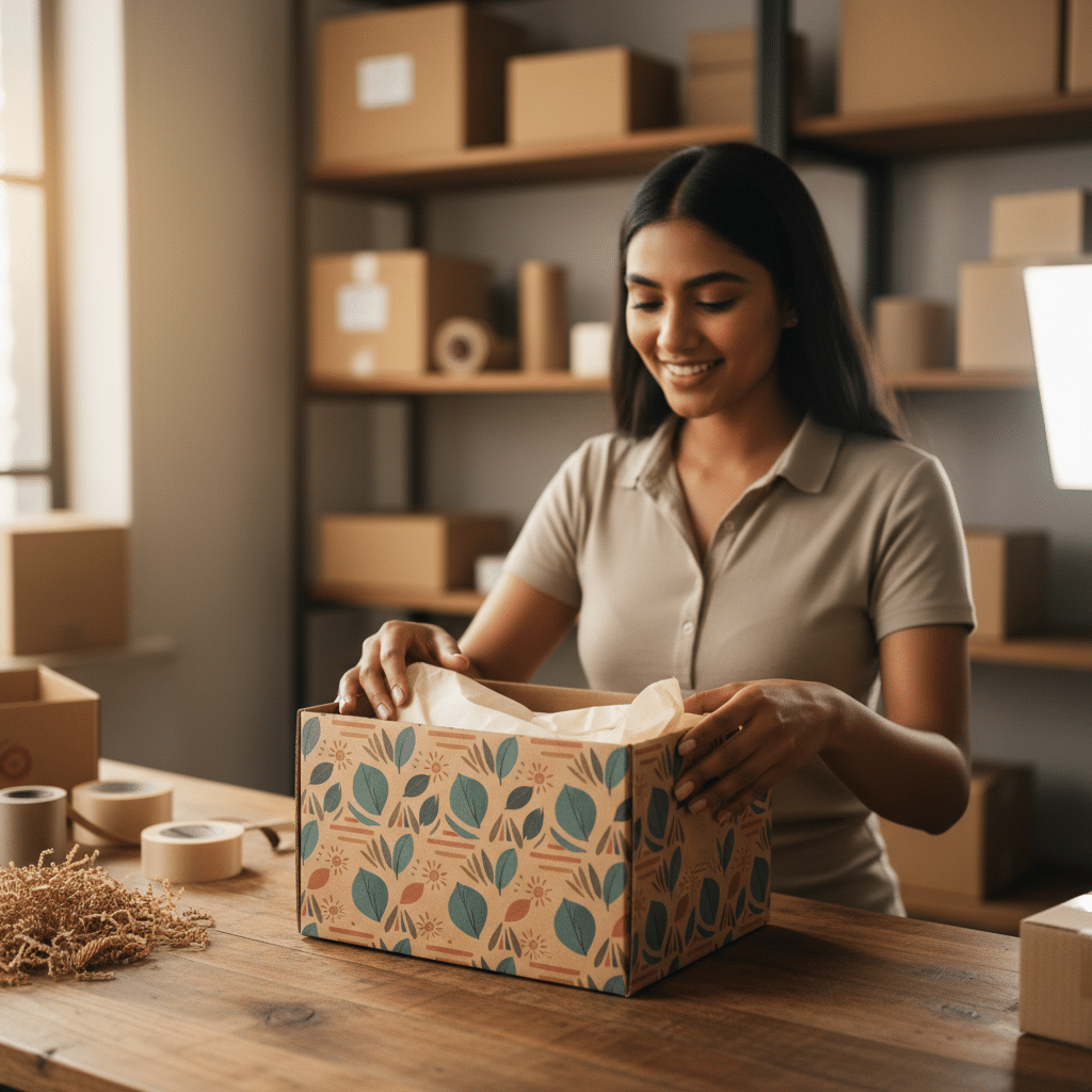 สร้างแบรนด์ด้วย Unboxing: พิมพ์กล่องพัสดุให้ลูกค้าจำ - unboxing-experience-sme-packaging