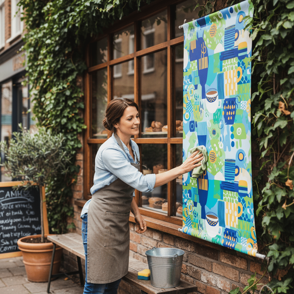 ยืดอายุ 'ป้ายไวนิล' ทนแดด ทนฝน ด้วย 5 เทคนิคดูแล - vinyl-banner-care-tips