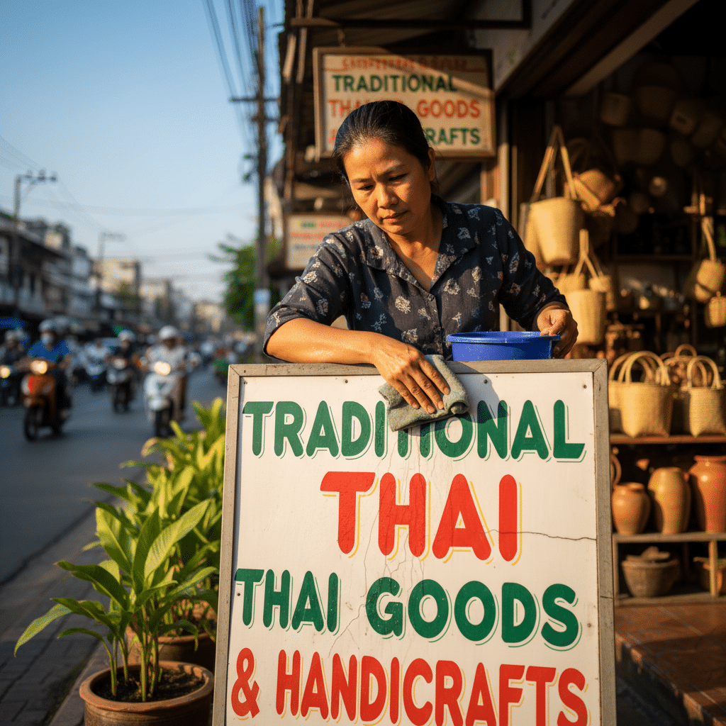 ยืดอายุ 'ป้ายไวนิล' ทนแดด ทนฝน เคล็ดลับดูแลฉบับ SME - vinyl-sign-maintenance-tips-thailand