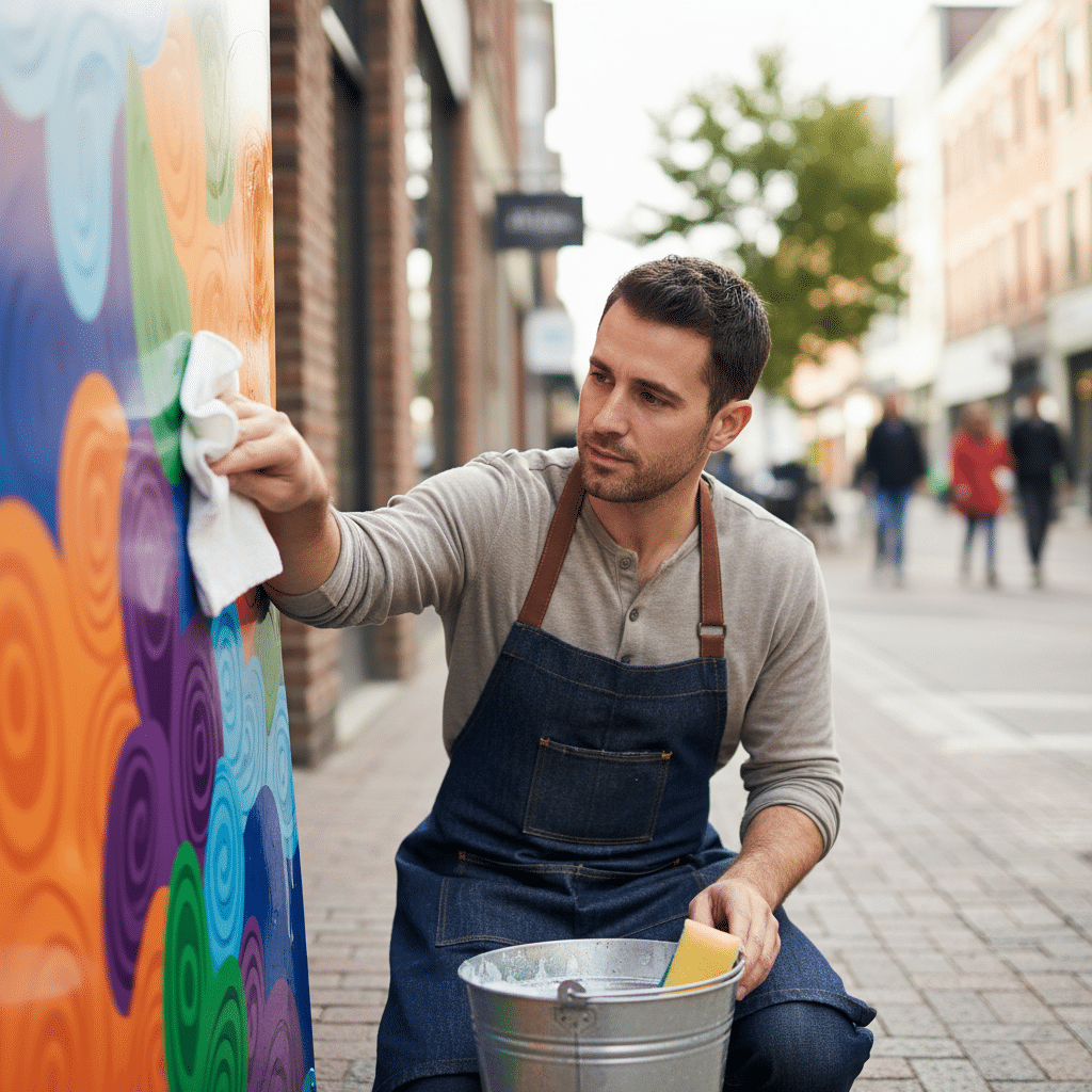 ยืดอายุ 'ป้ายไวนิล' 5 วิธีดูแลให้สีสด ทนแดดทนฝน - vinyl-signage-care-maintenance-tips