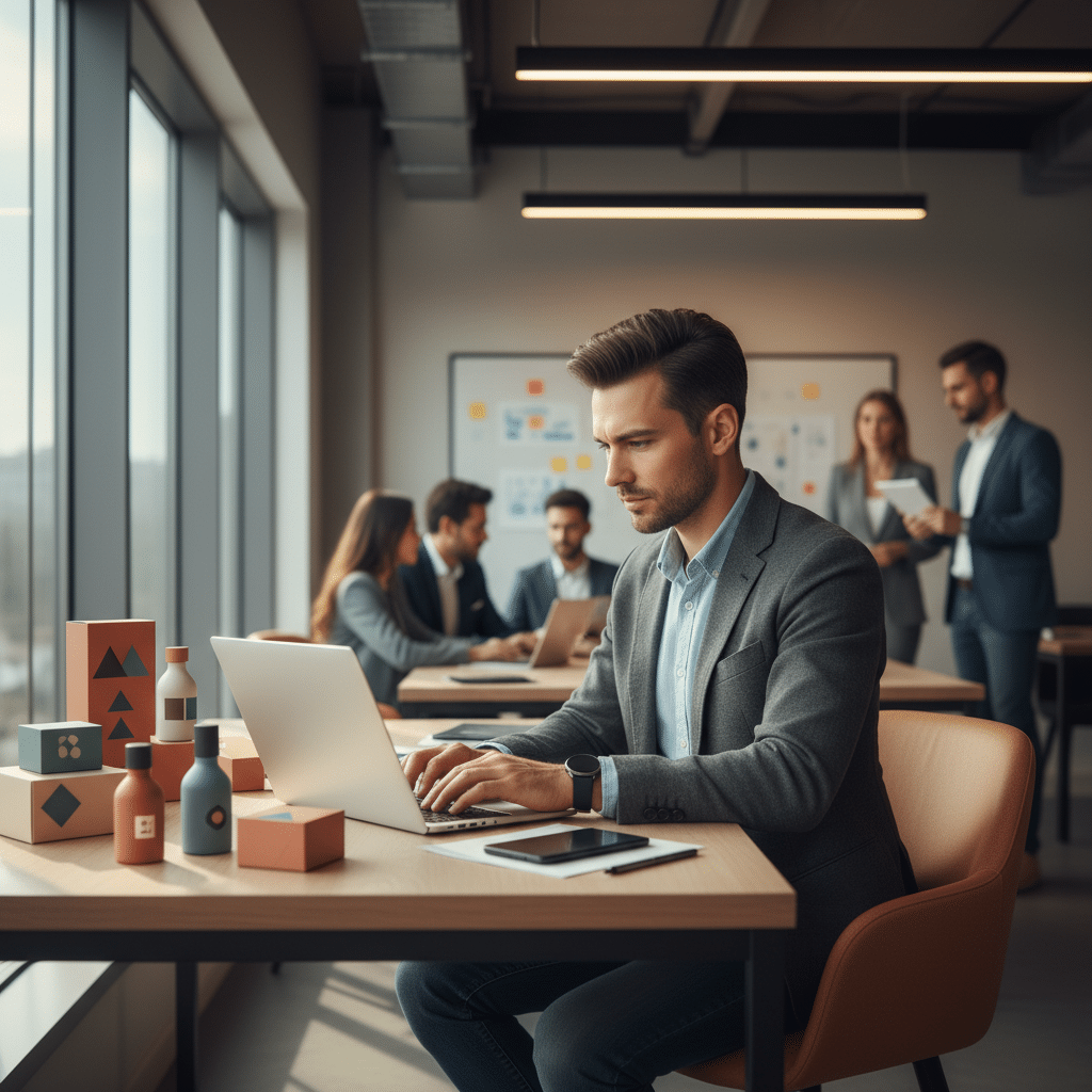 AI ออกแบบโลโก้? เทรนด์ SME สร้างแบรนด์ง่ายๆ ปี 2026 - ai-branding-design-sme-2026