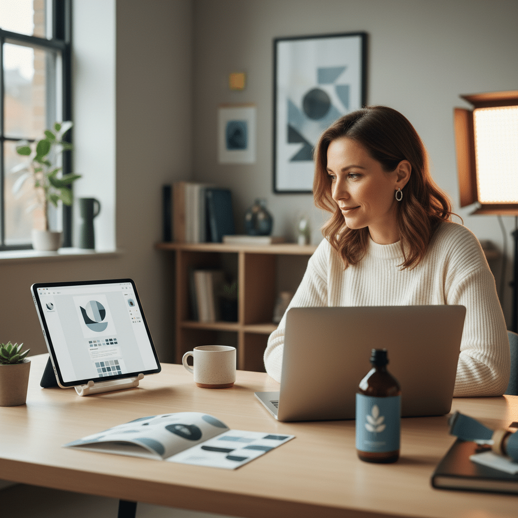 AI ช่วยออกแบบ? SME ใช้ AI สร้างอาร์ตเวิร์กพร้อมพิมพ์ - ai-design-print-ready-artwork