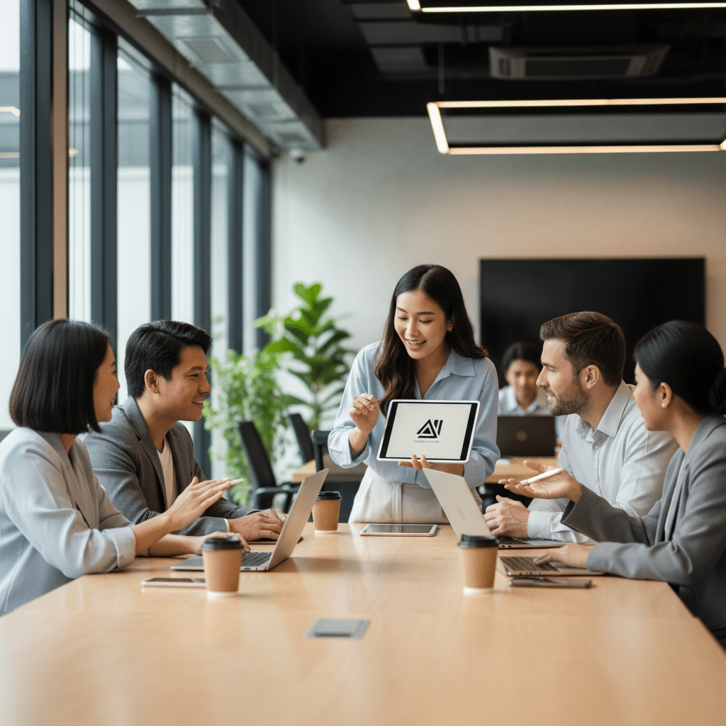 AI ออกแบบโลโก้: เทรนด์ใหม่ SME สร้างแบรนด์ใน 5 นาที? - ai-design-sme-branding-trends-2026