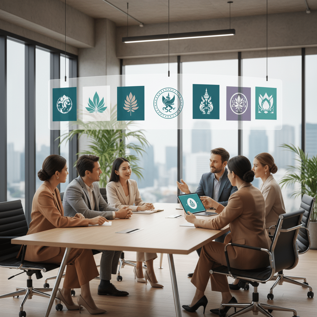 AI ช่วยออกแบบ? เทรนด์โลโก้-ฉลากสินค้า SME ปี 2026 - ai-design-tools-sme-branding-2026