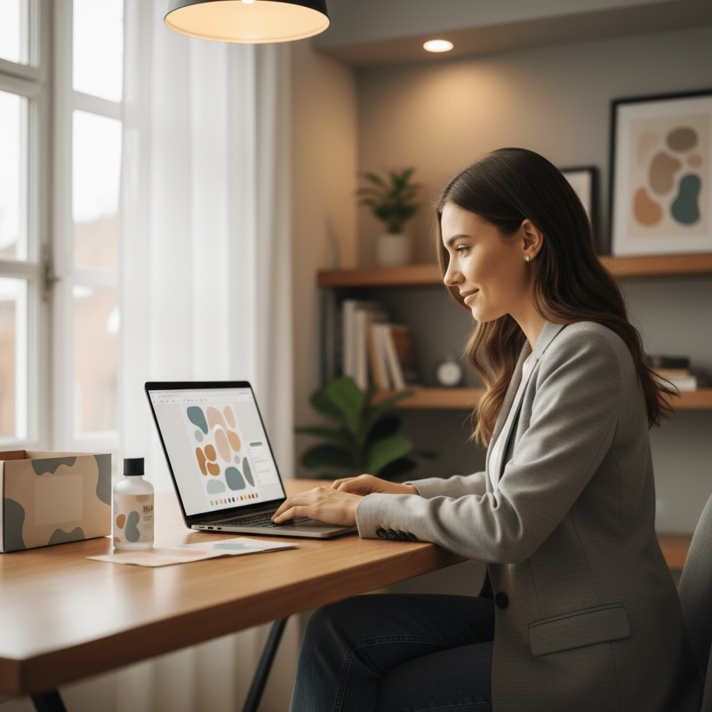 AI ช่วยออกแบบ? SME สร้างแบรนด์เองง่ายๆ ด้วยปลายนิ้ว - ai-design-tools-sme-branding