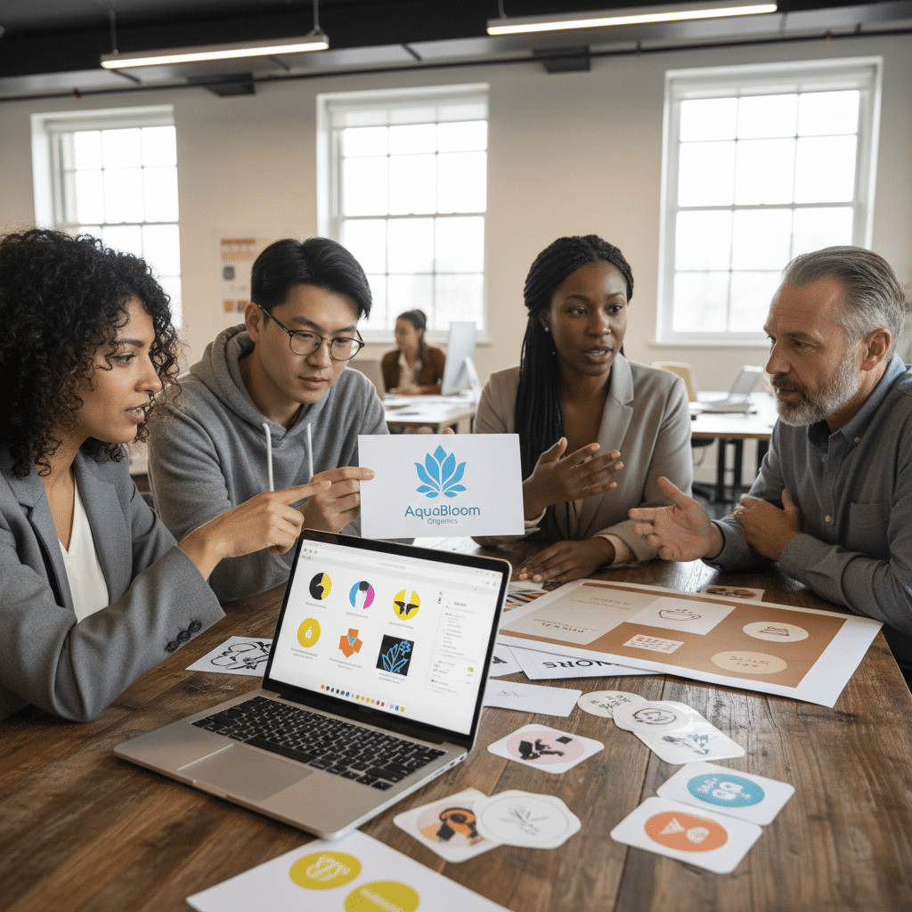 AI ช่วยออกแบบโลโก้? SME ควรรู้ก่อนใช้สร้างแบรนด์จริง - ai-design-tools-sme-printing