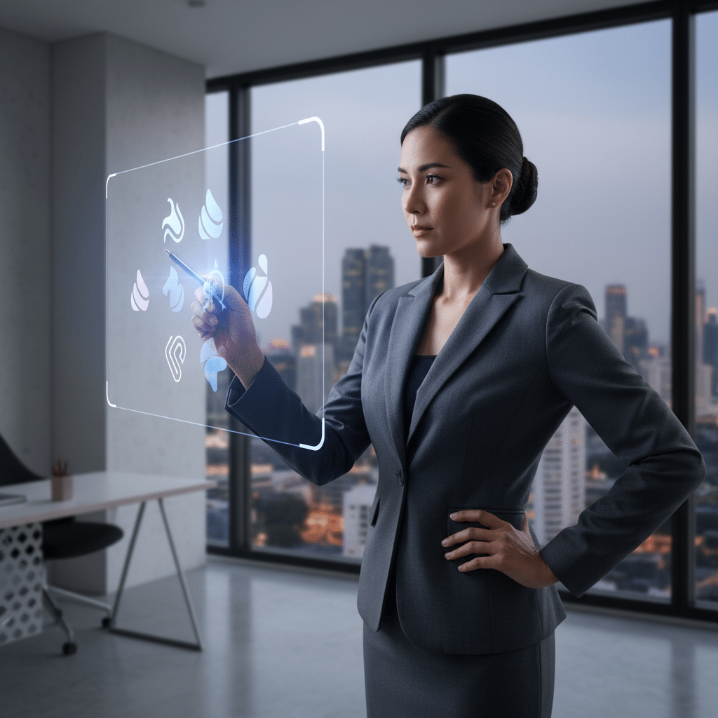 AI ออกแบบโลโก้? เทรนด์ใหม่ที่ SME ต้องจับตาปี 2026 - ai-graphic-design-sme-trend-2026