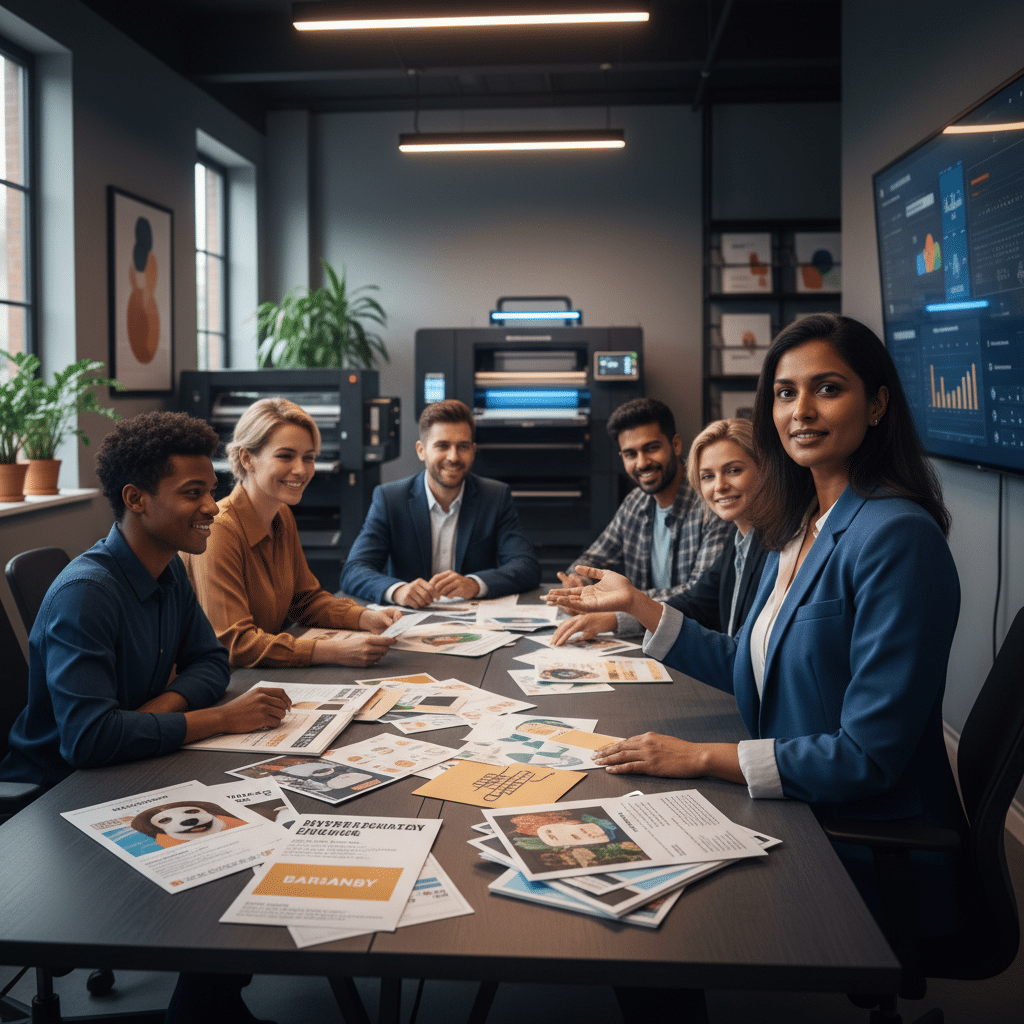 พิมพ์รู้ใจด้วย AI: เทรนด์สื่อสิ่งพิมพ์เฉพาะบุคคล SME ปี 2026 - ai-hyper-personalization-print-sme-2026