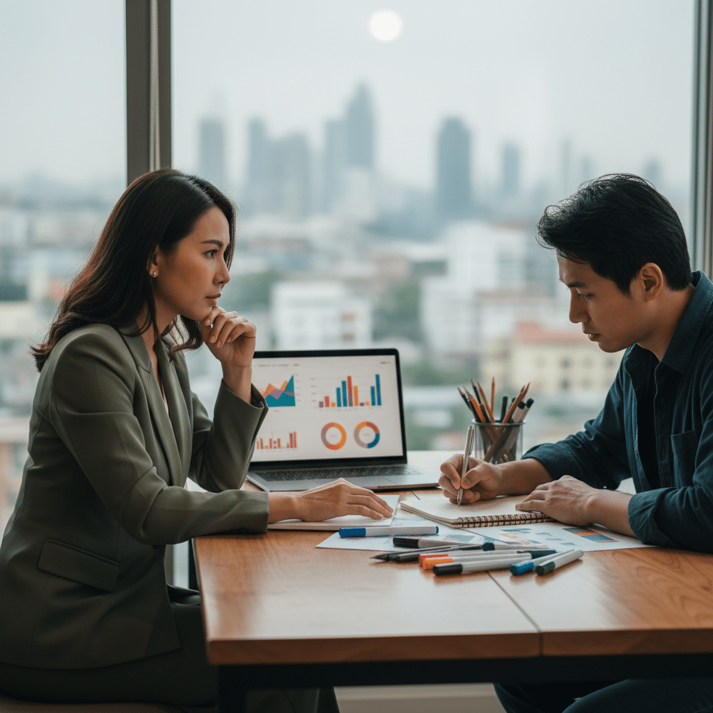 โลโก้ AI: SME ไทยควรใช้หรือไม่ในปี 2026? - ai-logo-design-sme-2026