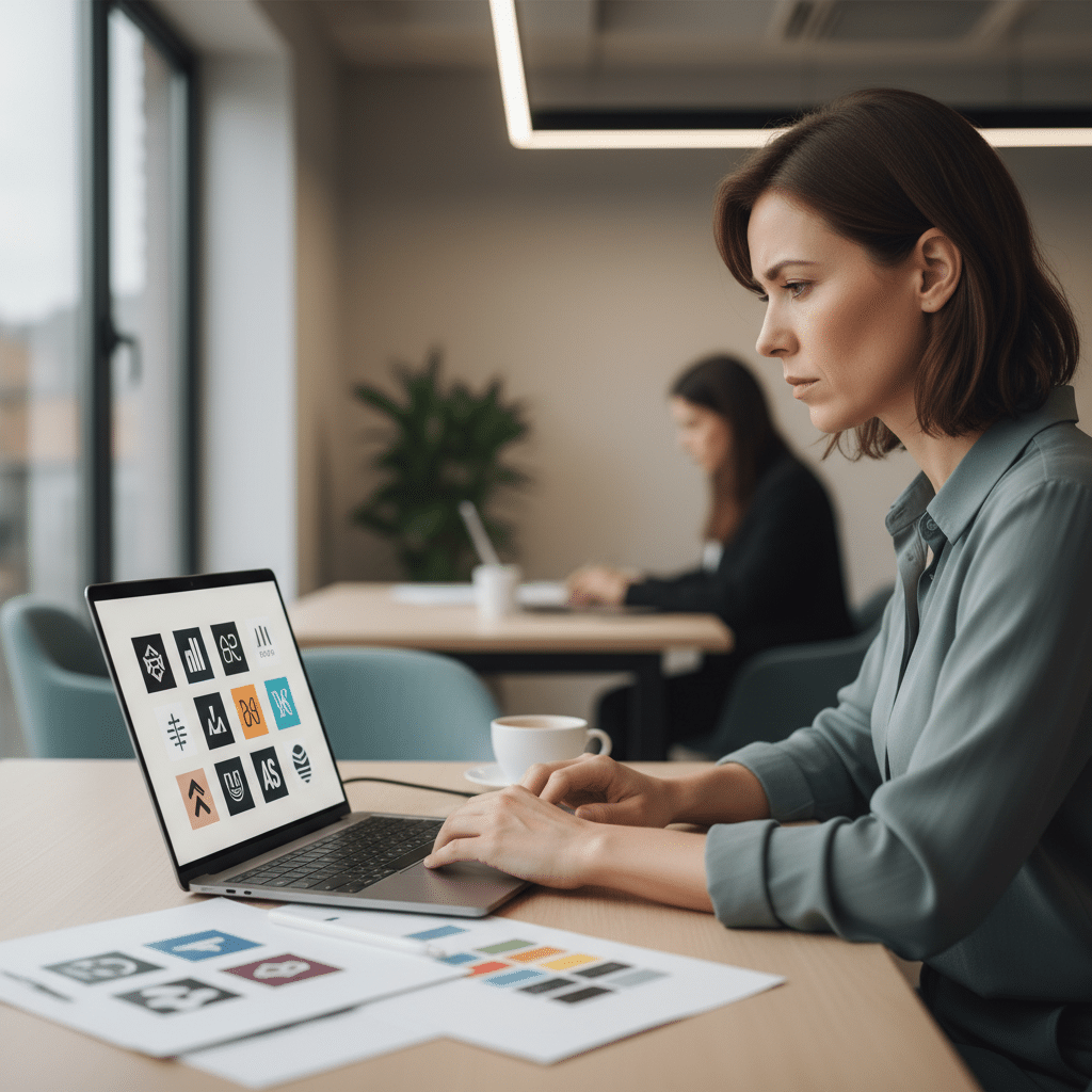 AI ออกแบบโลโก้: เทรนด์ใหม่ที่ SME ต้องรู้ก่อนพิมพ์ - ai-logo-design-sme-printing-trend