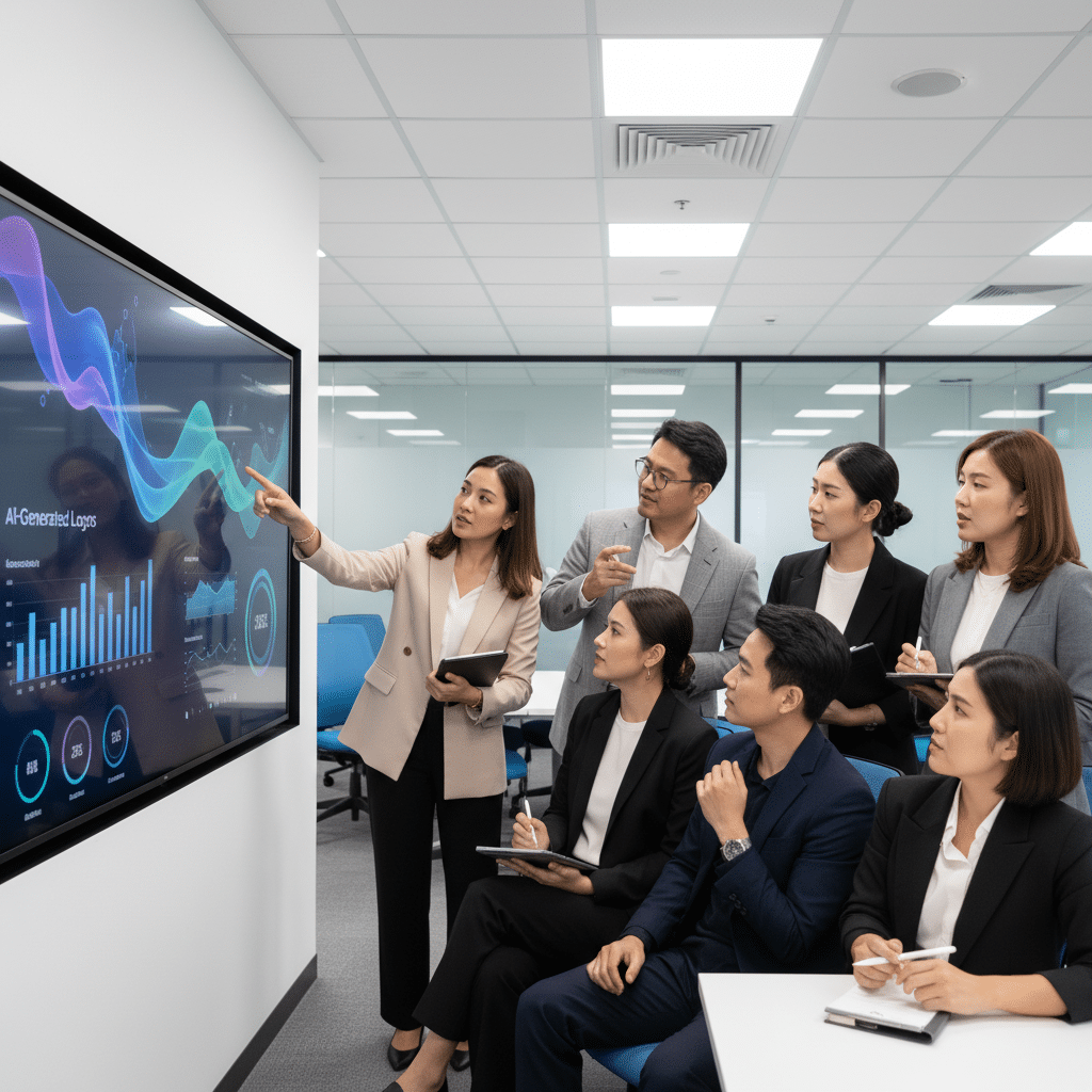 AI ออกแบบโลโก้? SME ไทยต้องปรับตัวรับเทรนด์ดีไซน์ 2026 - ai-logo-design-sme-thailand-2026