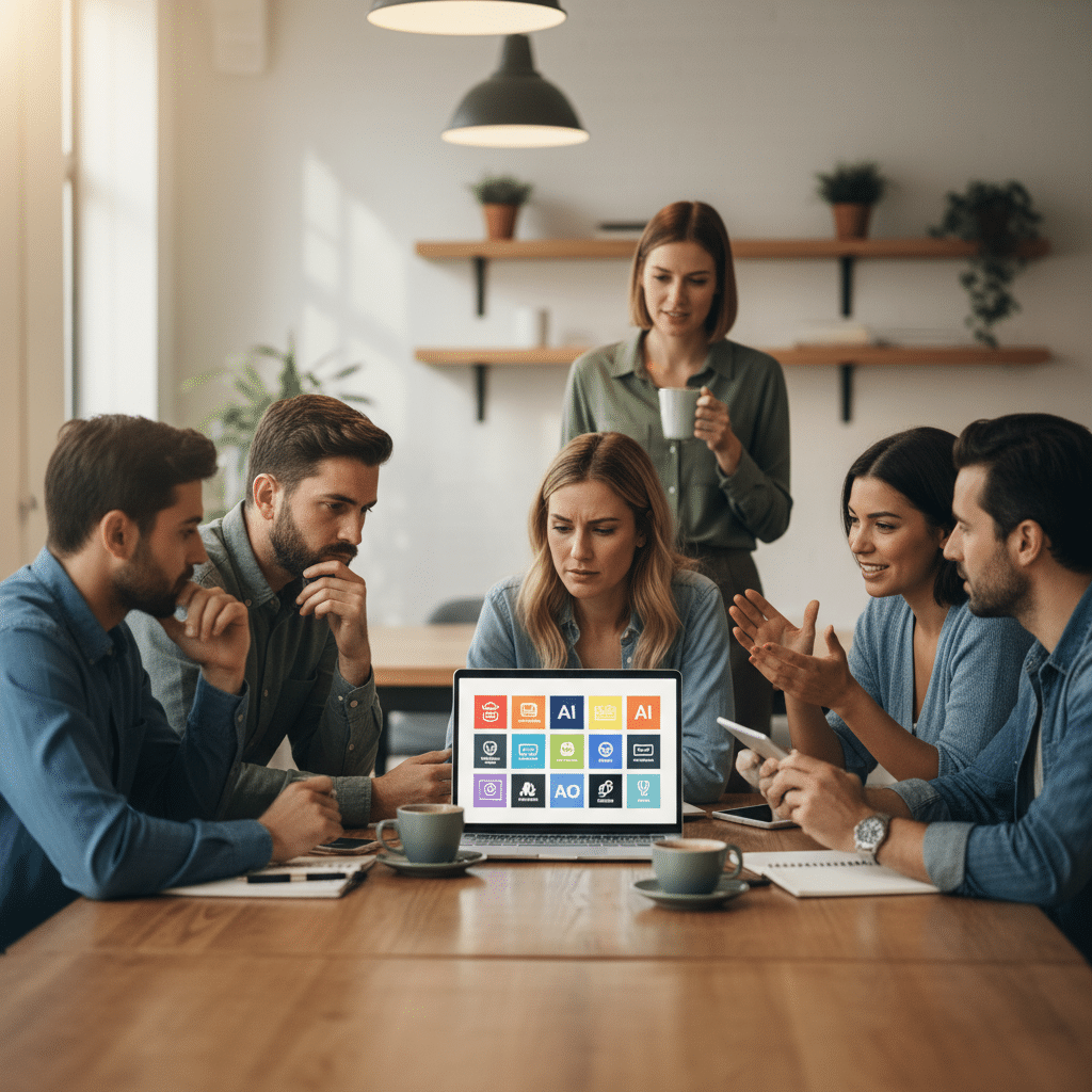 AI ช่วยออกแบบโลโก้: ดีจริงหรือแค่กระแสสำหรับ SME? - ai-logo-design-sme-trend