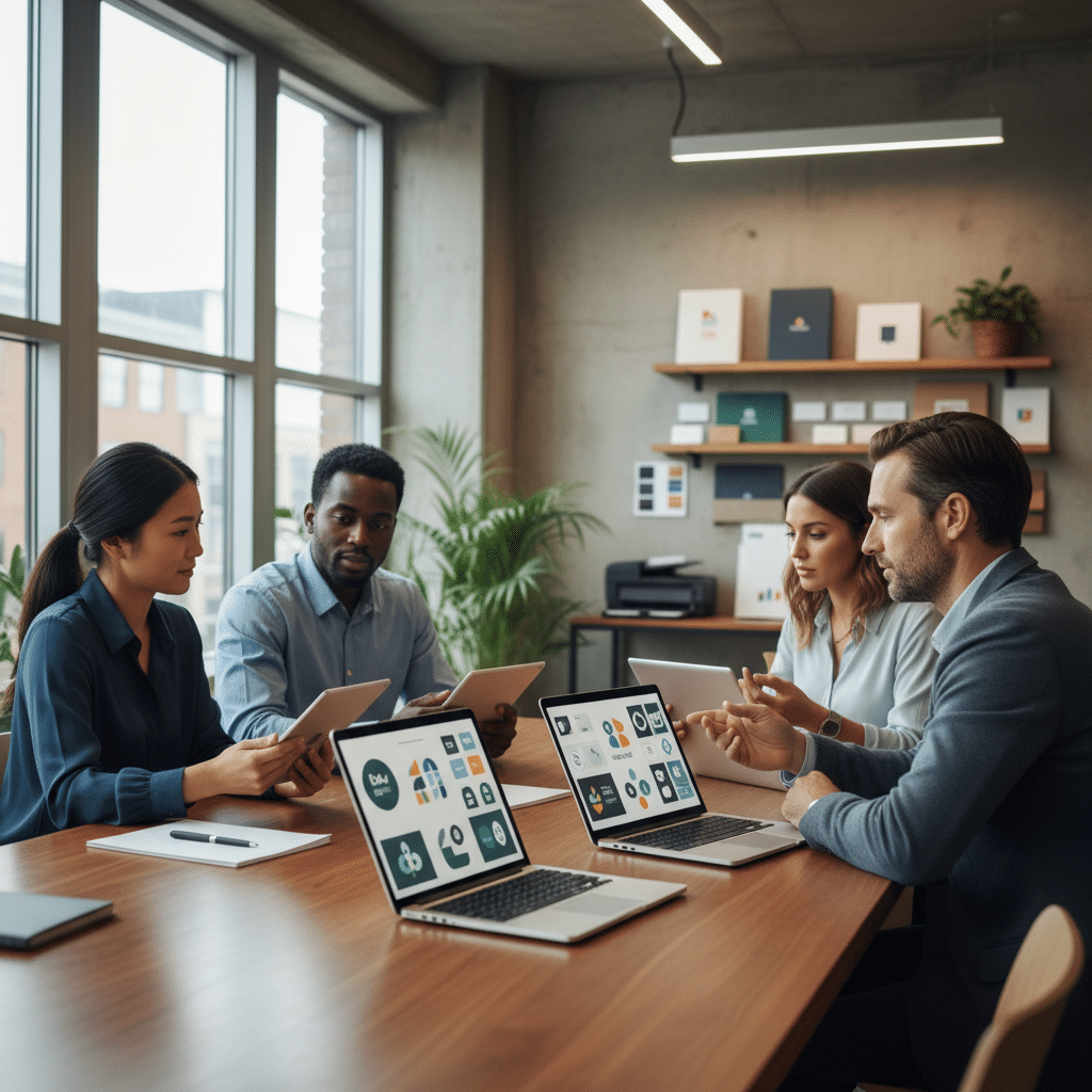 AI ออกแบบโลโก้? วิเคราะห์เทรนด์ 2569 SME ต้องปรับตัว - ai-logo-design-trend-2026