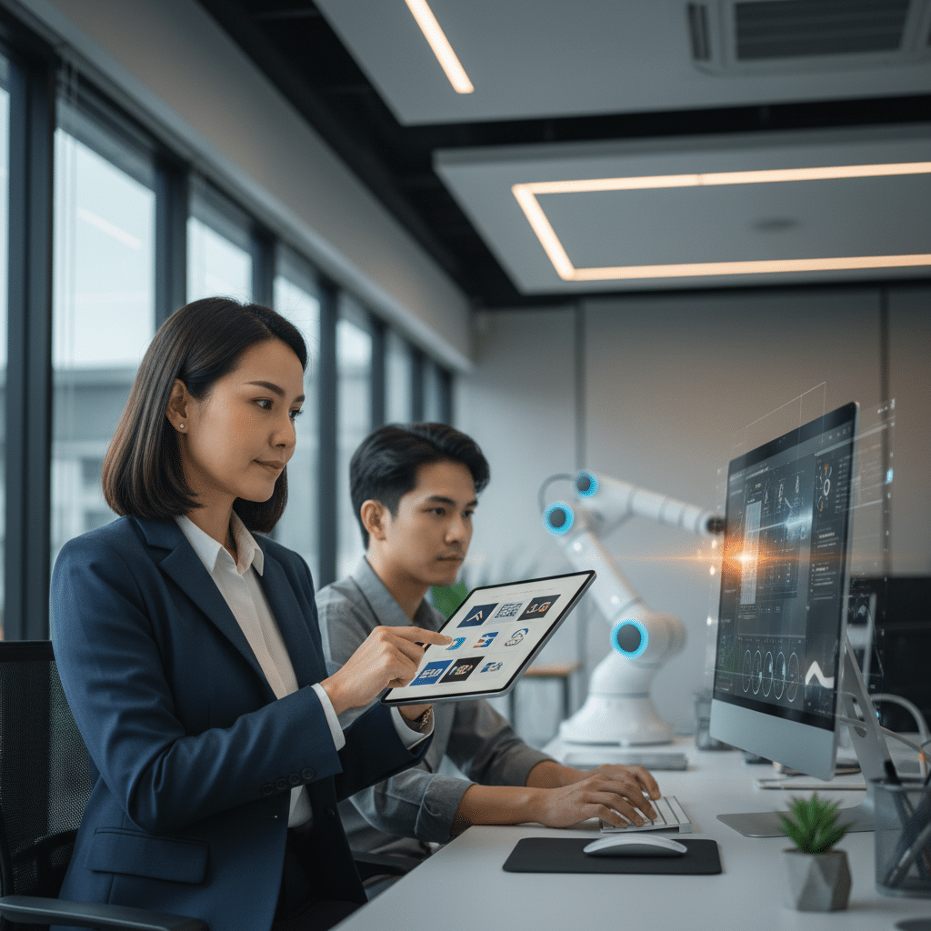 AI ออกแบบโลโก้? เทรนด์ใหม่ที่ SME ต้องจับตาปี 2026 - ai-logo-design-trends-sme-2026