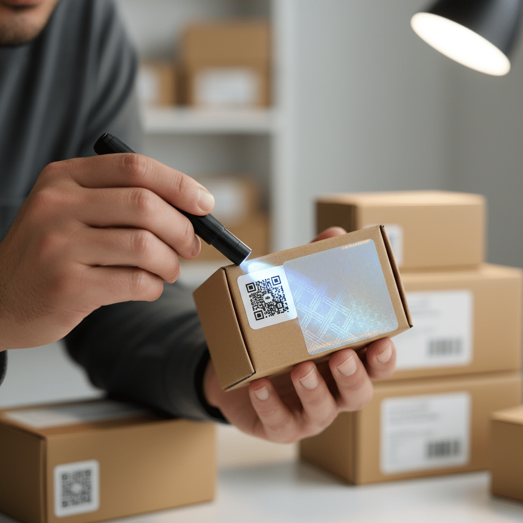 ฉลากกันปลอม พิมพ์ยังไงให้ลอกเลียนแบบยาก? - anti-counterfeit-label-printing-sme