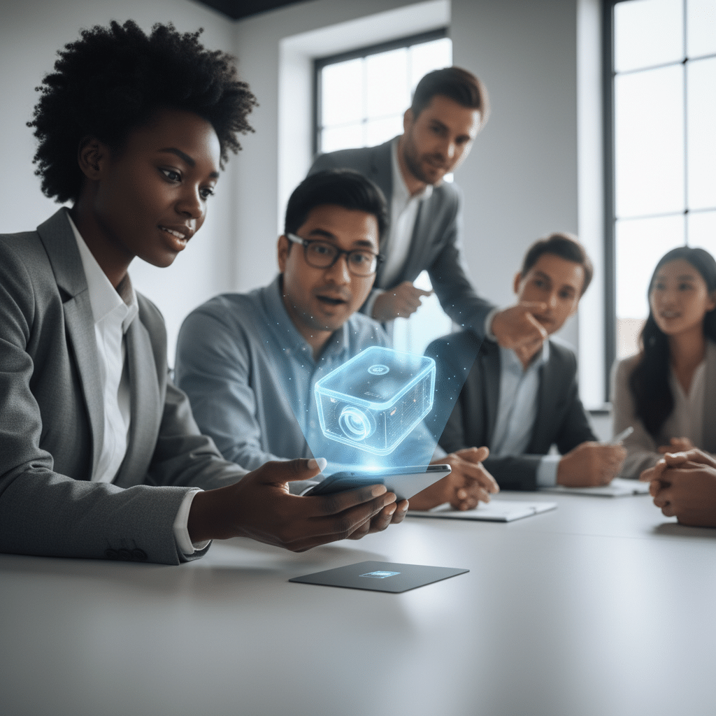 นามบัตร 4D? เทรนด์ AR พลิกโฉมสื่อสิ่งพิมพ์ SME - ar-business-card-print-trend