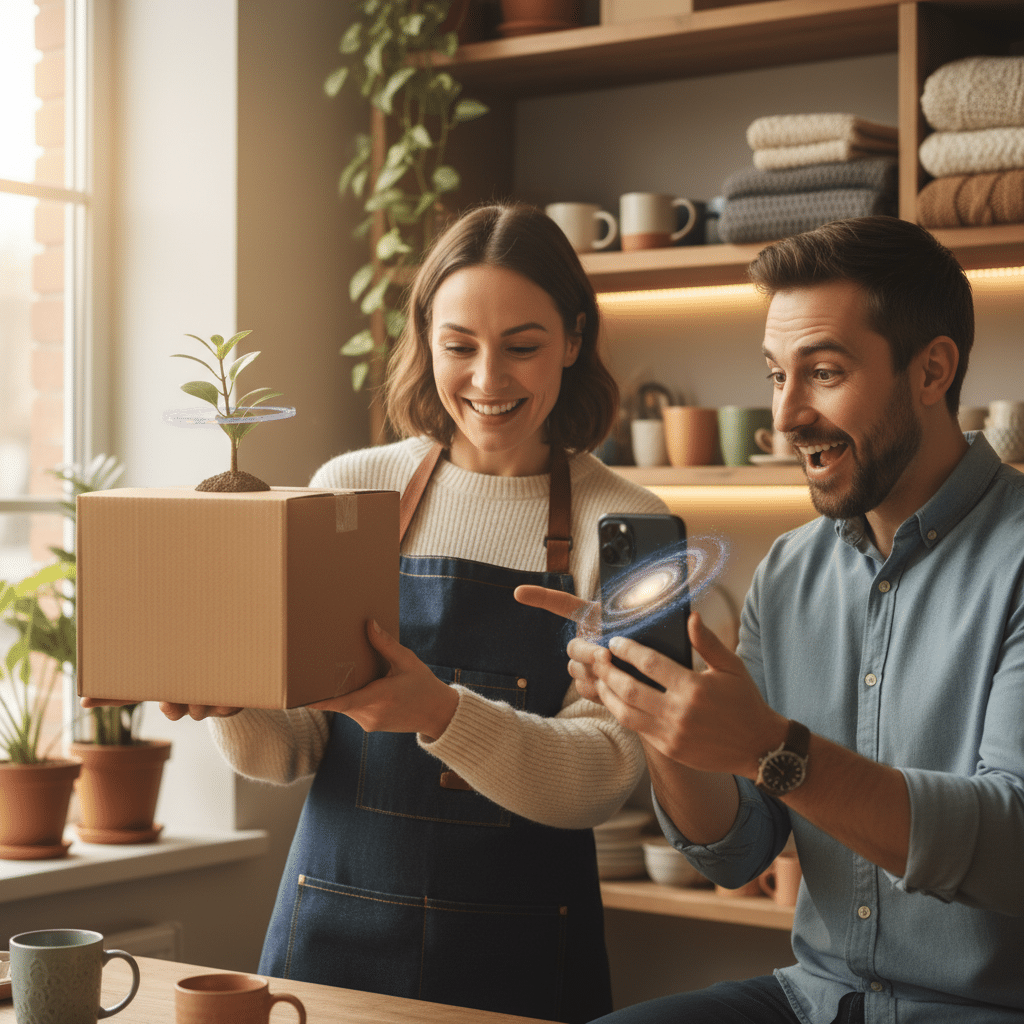 ฉลาก AR: พลิกโฉมบรรจุภัณฑ์ SME ด้วยเทคโนโลยีโลกเสมือน - ar-packaging-sme-tech-trend