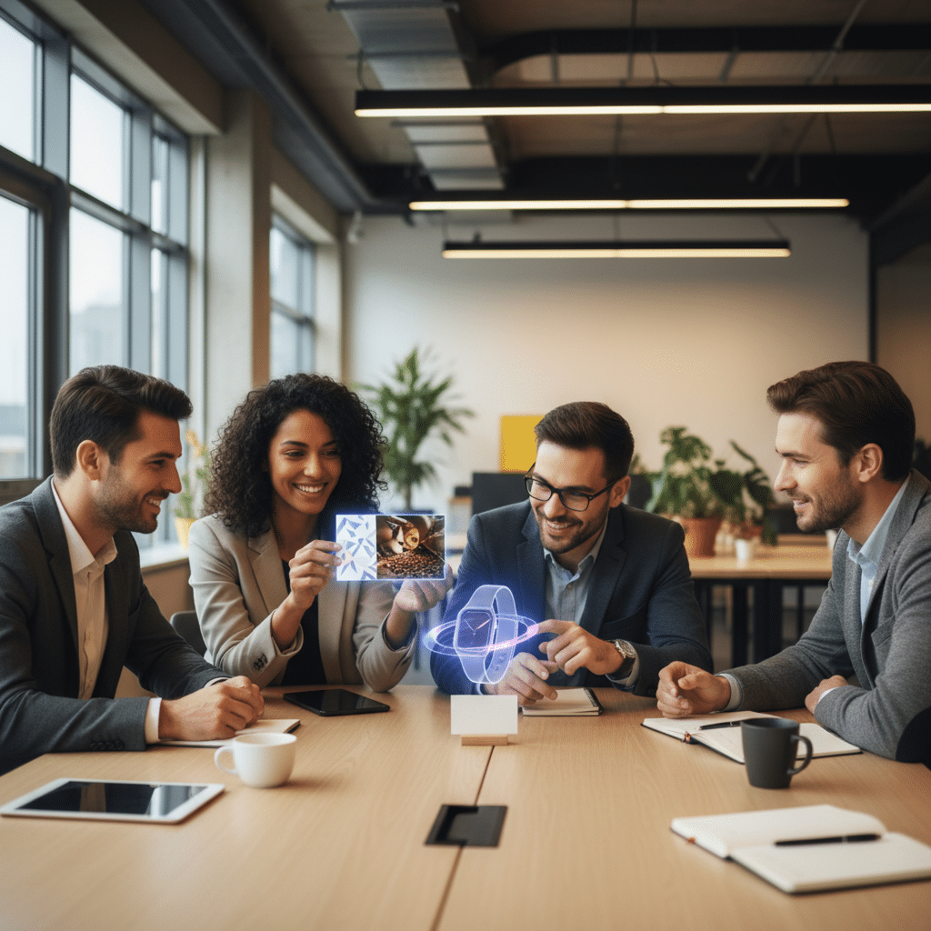 พิมพ์แล้วขยับได้! เทรนด์ AR บนฉลาก-นามบัตร SME ปี 2569 - augmented-reality-print-marketing-sme