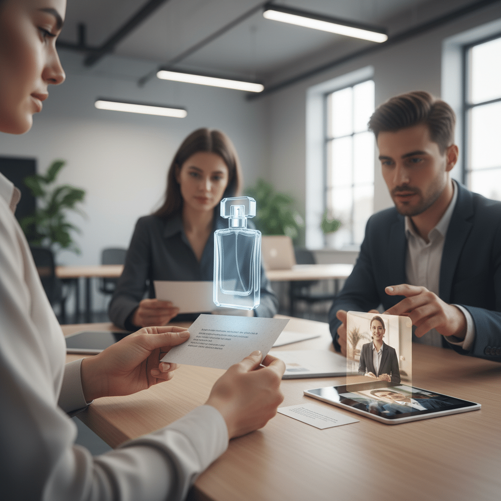 สื่อสิ่งพิมพ์มีชีวิต! เทรนด์ AR บนฉลาก-นามบัตร 2026 - augmented-reality-print-marketing