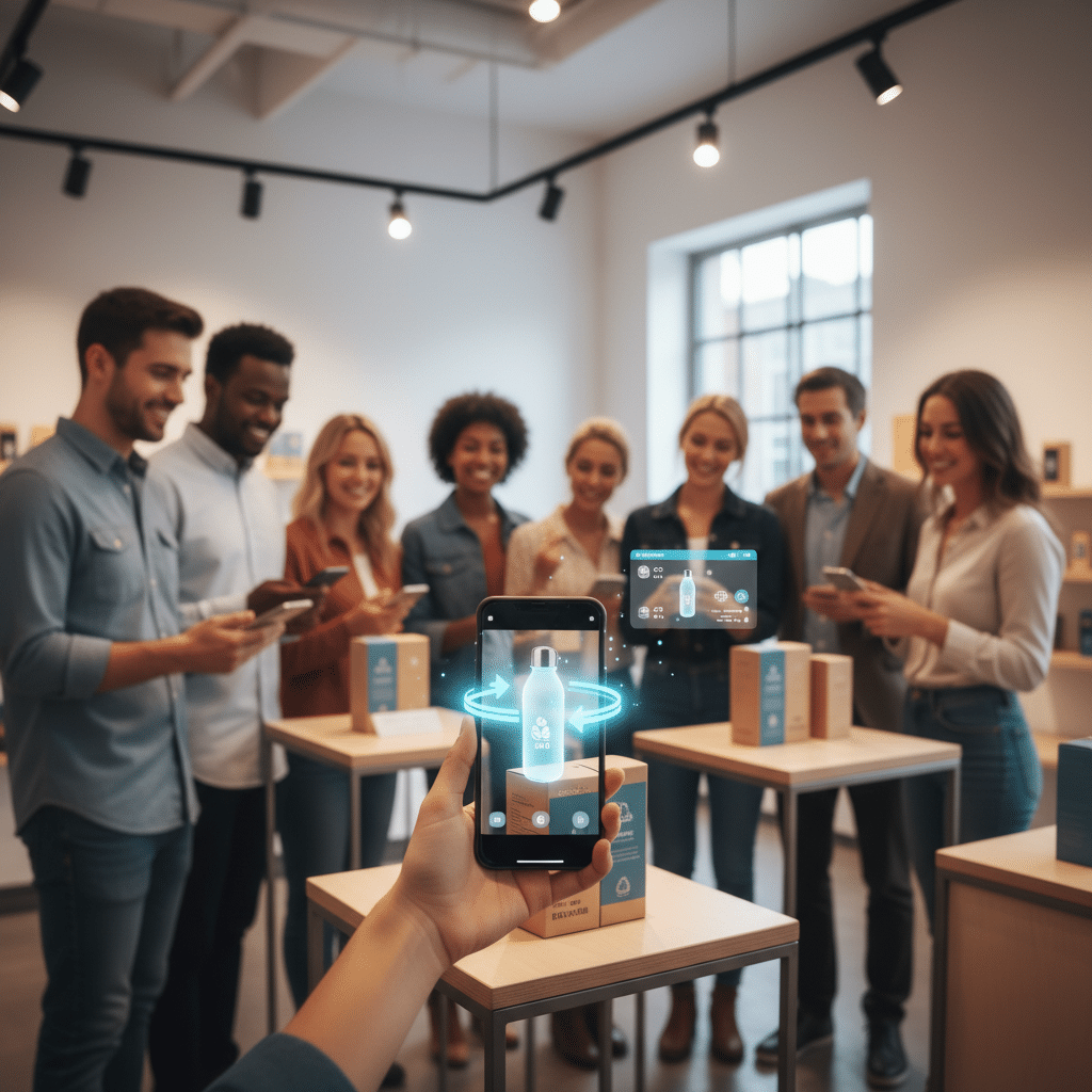 AR บนฉลากสินค้า: เปลี่ยนแพ็คเกจธรรมดาให้มีชีวิตชีวา - augmented-reality-product-label-trend