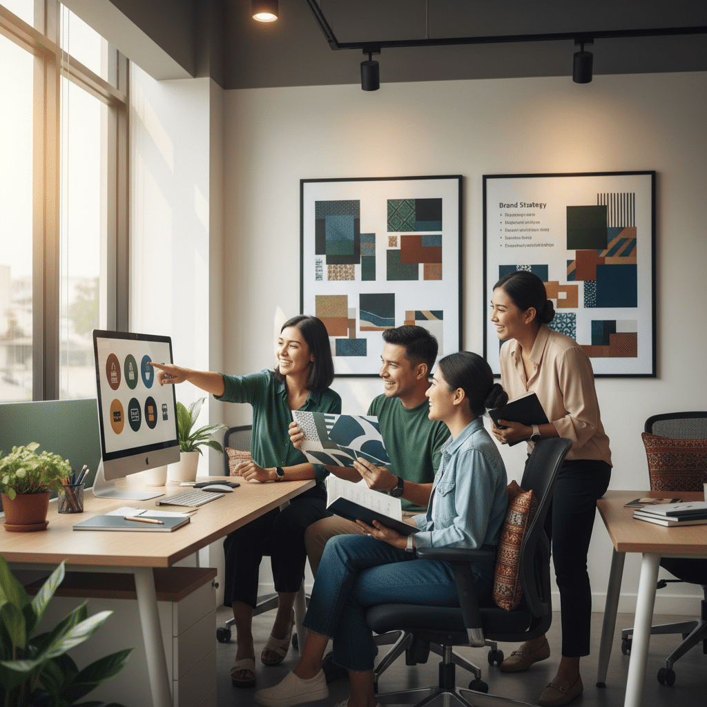 สีมงคล 2569: เลือกสีโลโก้ยังไงให้แบรนด์ SME ปัง - auspicious-color-logo-design-2026