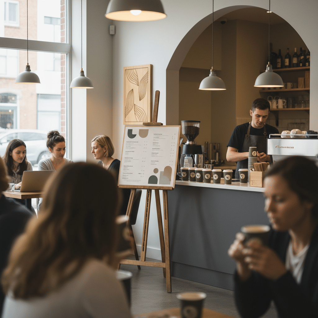 เปิดร้านกาแฟ? เช็กลิสต์ 9 สื่อสิ่งพิมพ์ที่ต้องมี! - cafe-printing-essentials-checklist