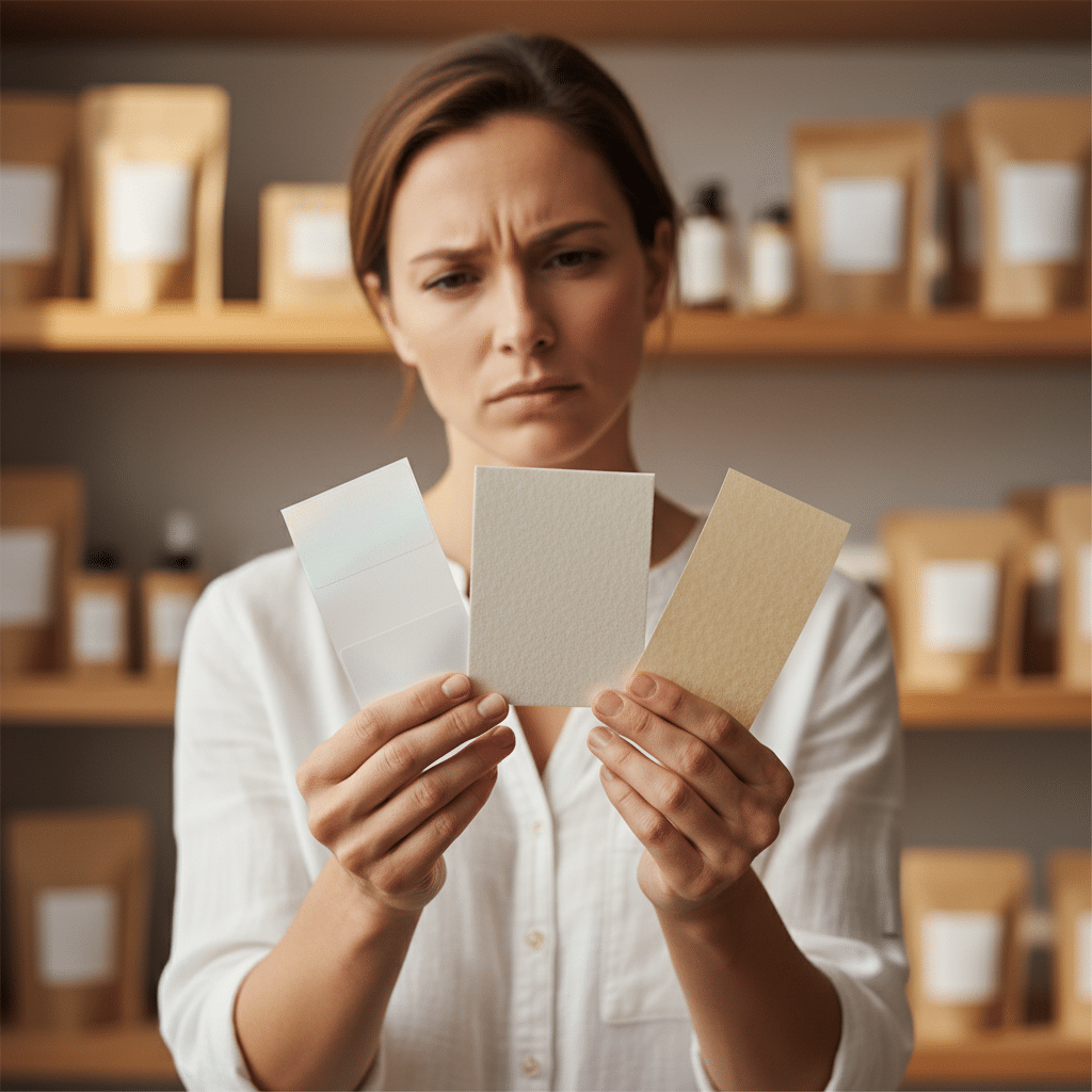 เลือกสติ๊กเกอร์ PP, PVC, กระดาษ ให้เหมาะกับสินค้า SME - choose-sticker-material-pp-pvc-paper