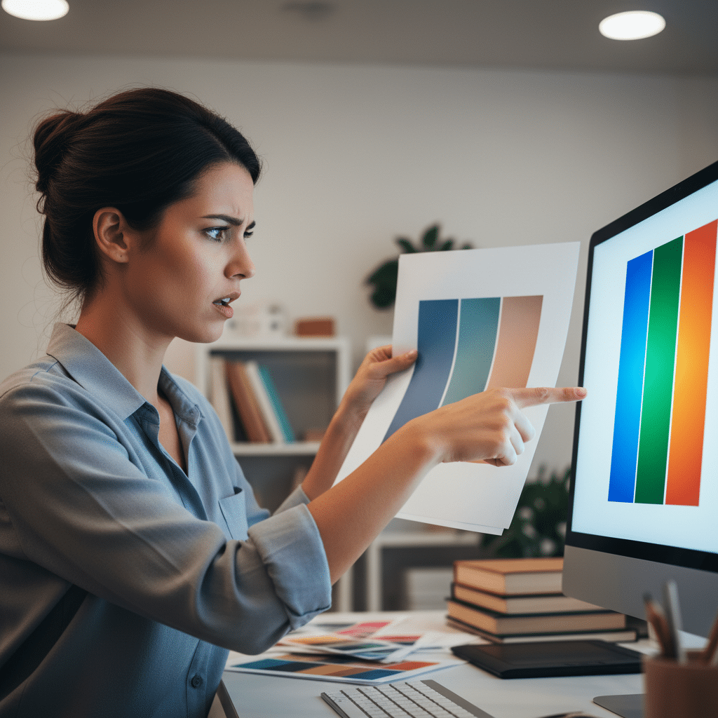 สีเพี้ยน! ทำไมสีบนจอกับงานพิมพ์จริงไม่เหมือนกัน? - cmyk-vs-rgb-print-color-guide