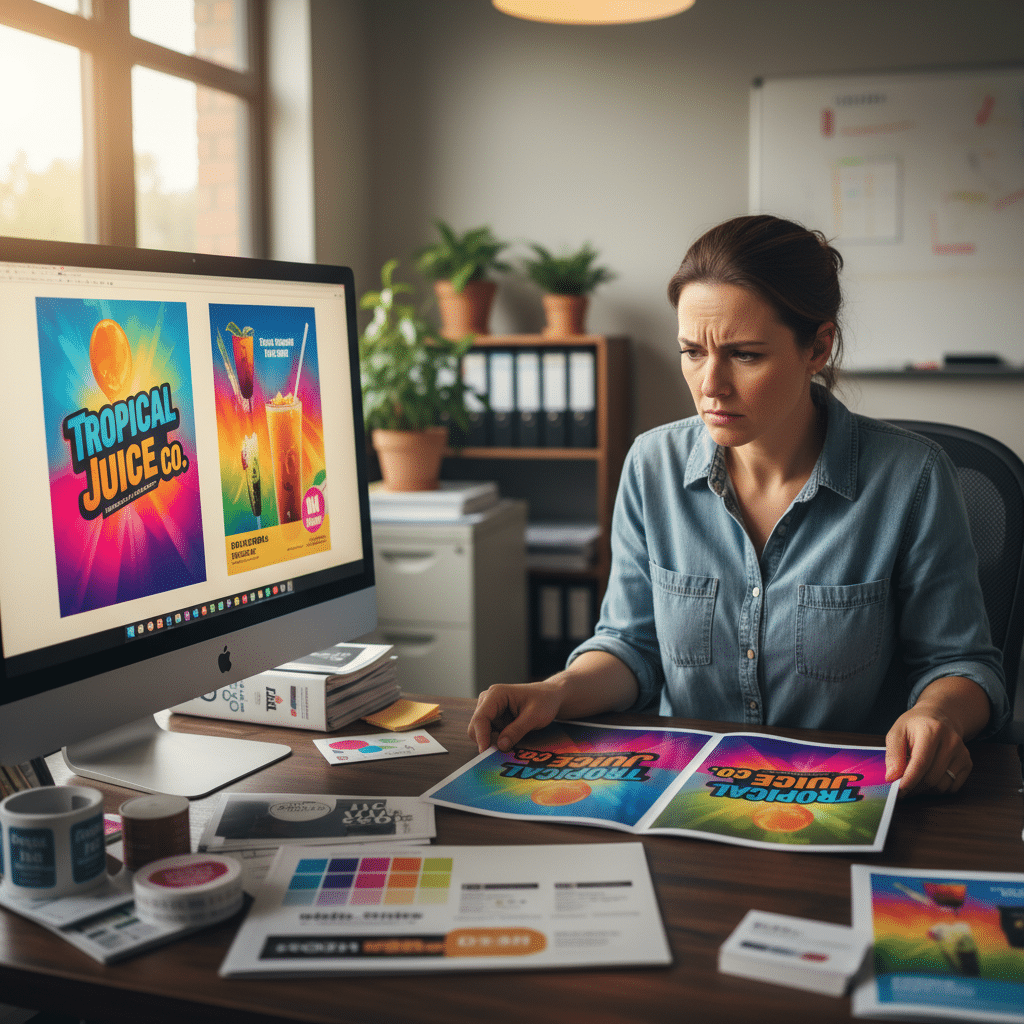 CMYK vs RGB: สีเพี้ยน? แก้ได้ถ้าเข้าใจก่อนพิมพ์ - cmyk-vs-rgb-printing-color-guide