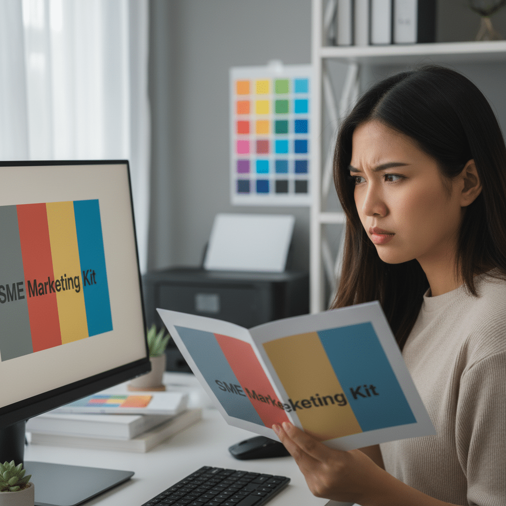 CMYK vs. RGB: ส่งไฟล์พิมพ์ยังไงให้สีไม่เพี้ยน (ฉบับ SME) - cmyk-vs-rgb-printing-guide