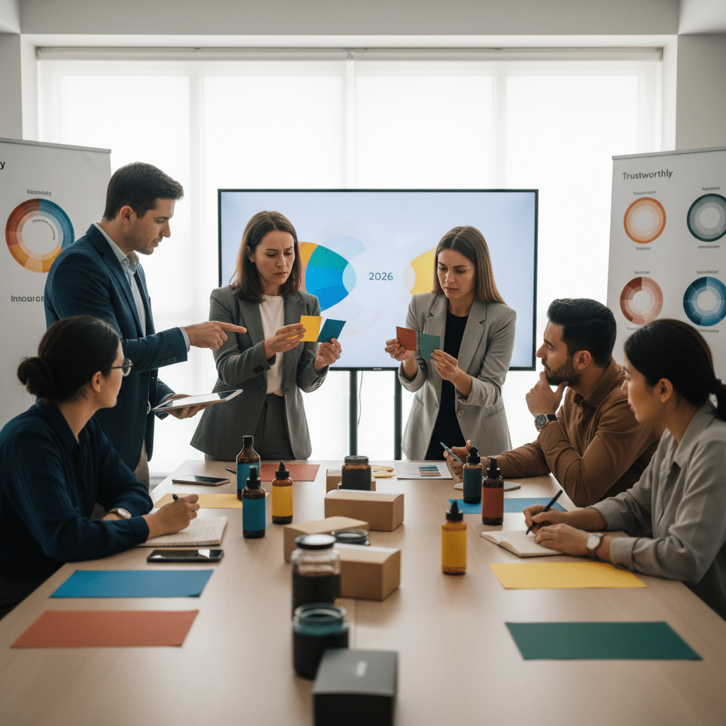 จิตวิทยาสี 2026: เลือกสีฉลากสินค้าให้แบรนด์ปัง ยอดขายพุ่ง - color-psychology-branding-2026