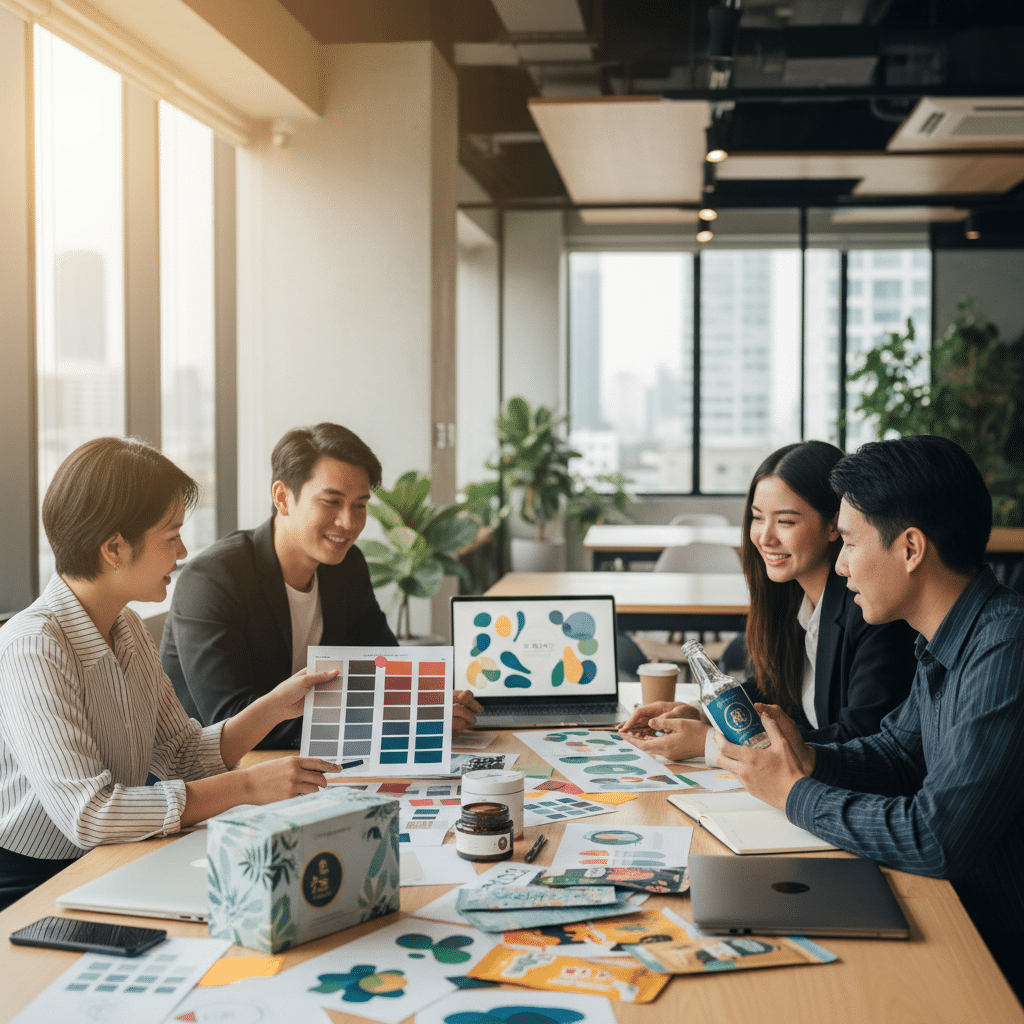 จิตวิทยาสี 2026: เลือกสีโลโก้-ฉลากยังไงให้ยอดขายพุ่ง - color-psychology-branding-2026-thai