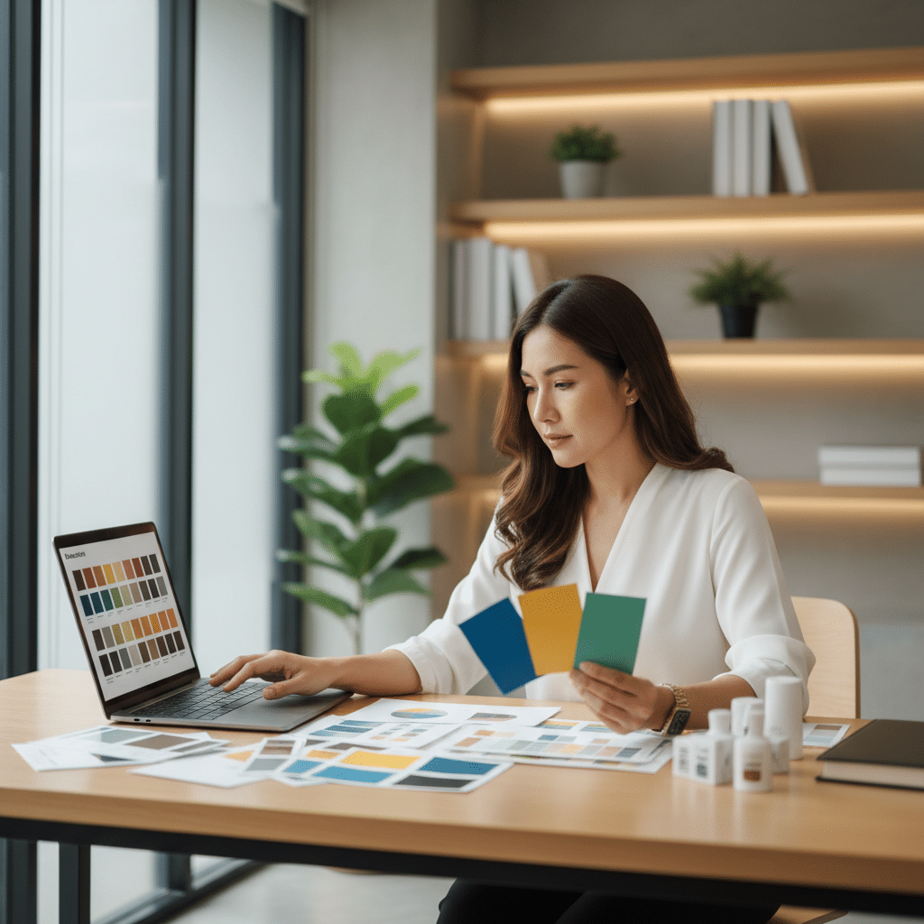 จิตวิทยาสี: เลือกสีแบรนด์ให้ปังบนงานพิมพ์ ดึงดูดลูกค้า - color-psychology-branding-print