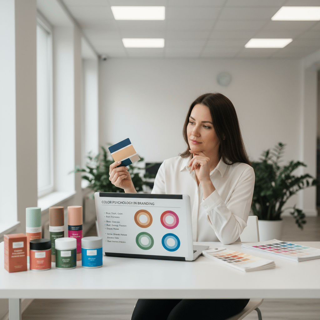 เลือกสีโลโก้-ฉลากสินค้าอย่างไรให้ลูกค้าจำแม่น? - color-psychology-branding-sme