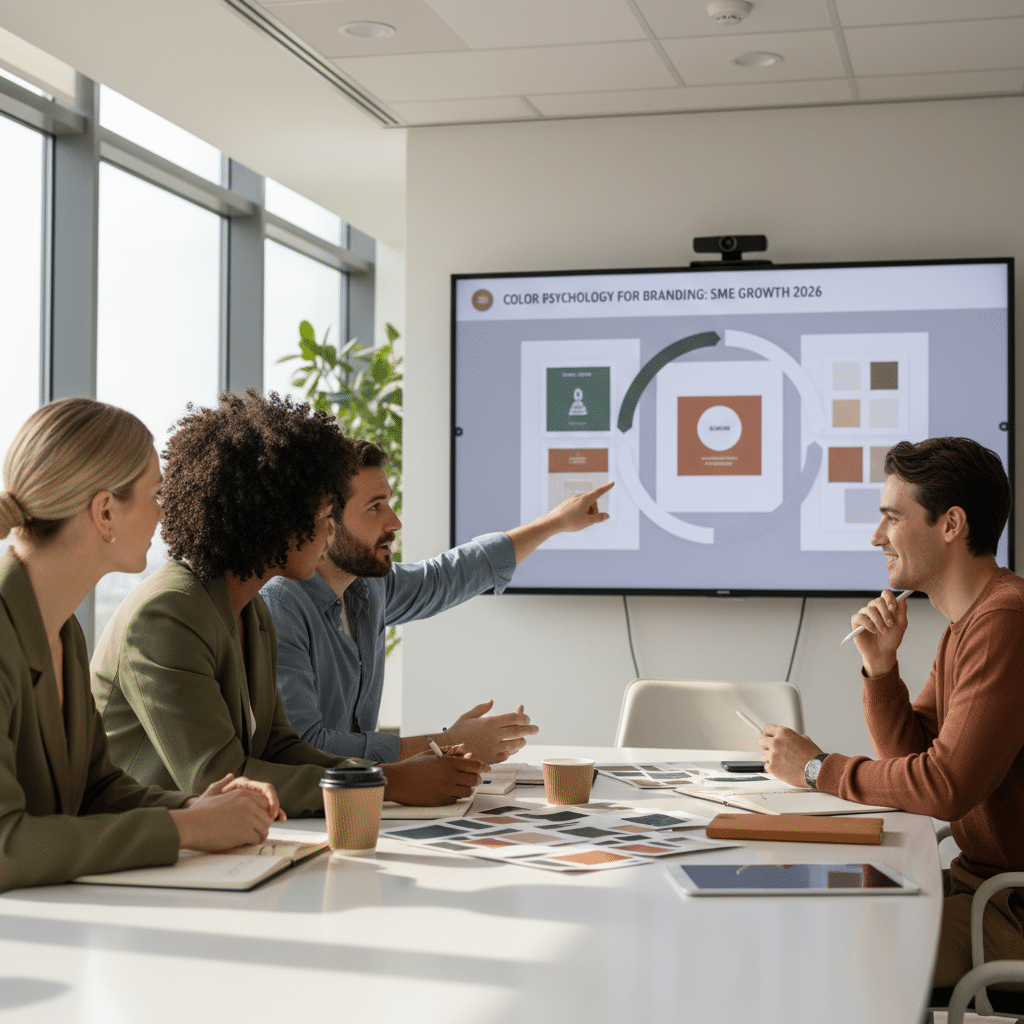 จิตวิทยาสี 2026: เลือกสีโลโก้ให้ปัง ดันยอดขาย SME - color-psychology-branding-sme-2026