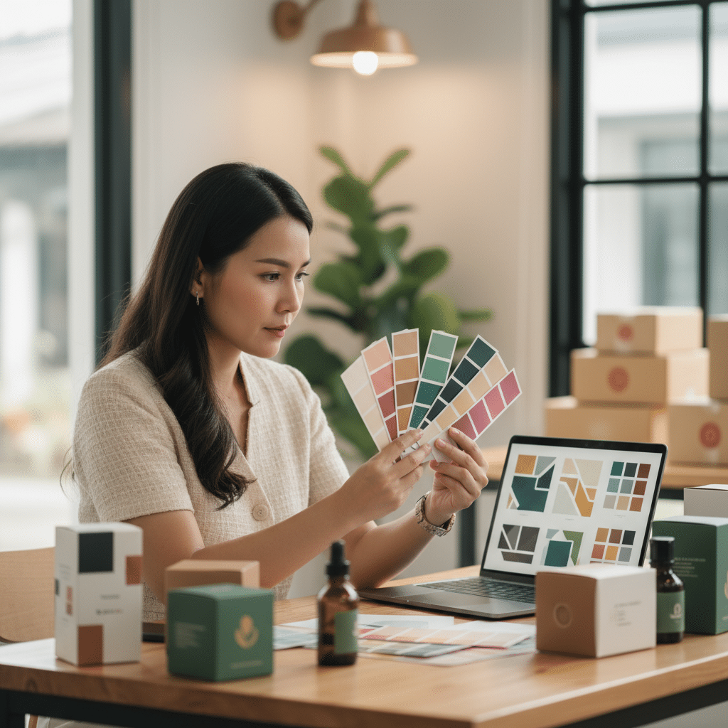 จิตวิทยาสี vs สีมงคล: เลือกสีแบรนด์ SME อย่างไรให้ปัง - color-psychology-branding-sme-design