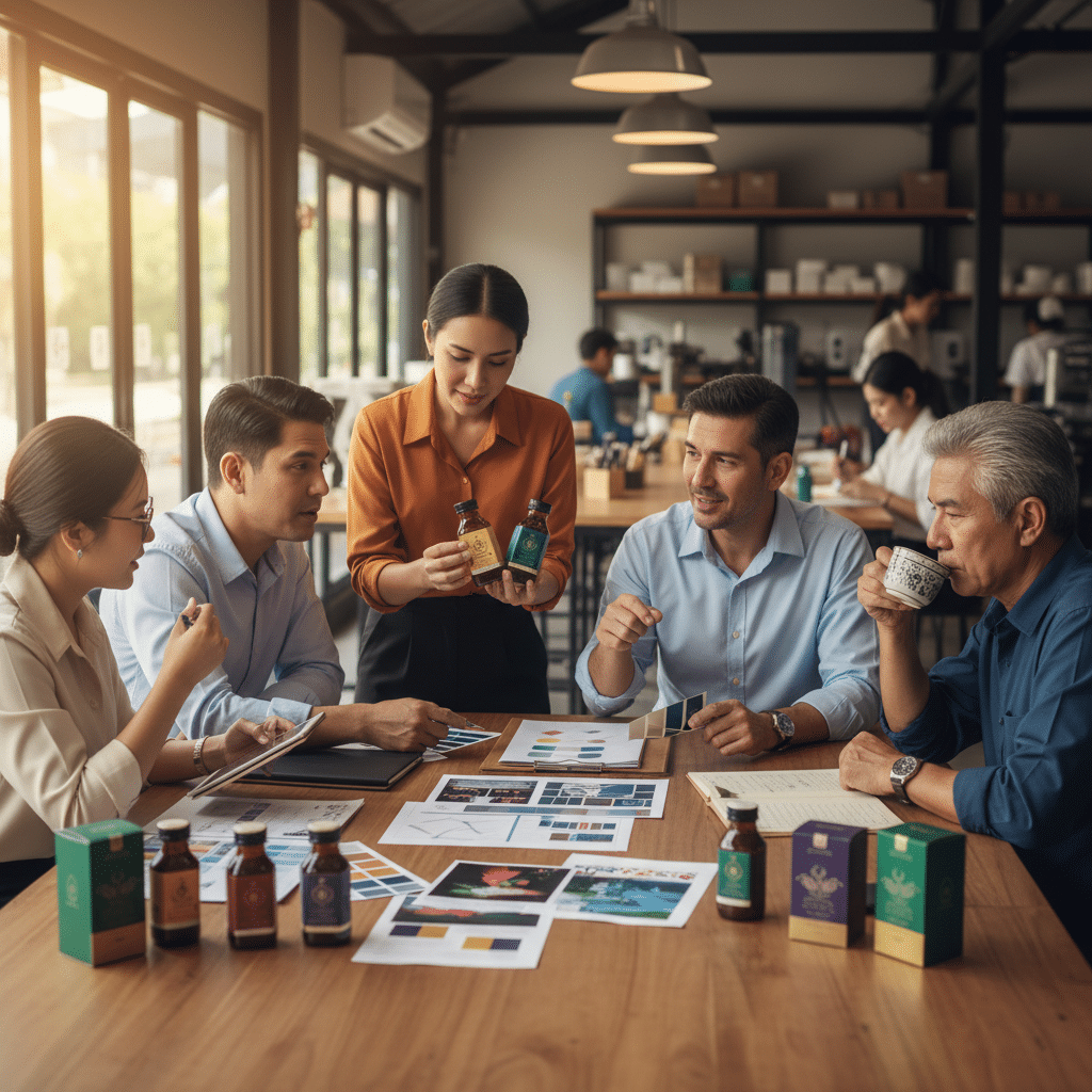 จิตวิทยาสี 2026: เลือกสีโลโก้ ฉลากสินค้า ให้ปัง โดนใจลูกค้า - color-psychology-branding-thai-sme