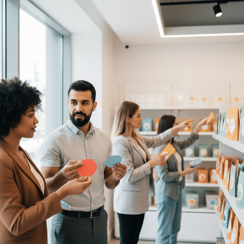 จิตวิทยาสี: เลือกสีฉลากสินค้าอย่างไรให้ลูกค้าซื้อ - color-psychology-product-label-design