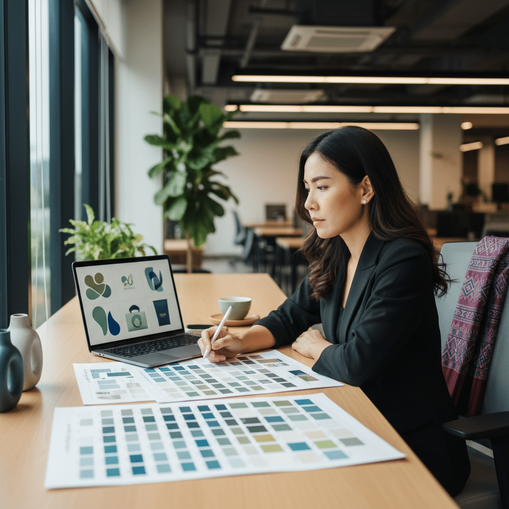 เลือกสีโลโก้ยังไงให้ปัง? จิตวิทยาสีสำหรับแบรนด์ไทย - color-psychology-thai-branding-logo