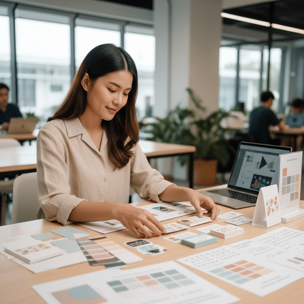 สร้าง Brand Kit ให้ปัง! คุมโทนแบรนด์ SME ผ่านสิ่งพิมพ์ - create-sme-brand-kit-print