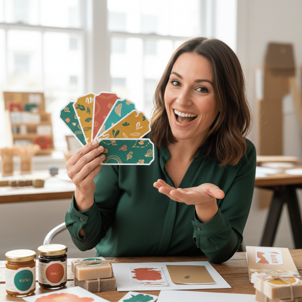 ไดคัทคืออะไร? เพิ่มมูลค่าแบรนด์ด้วยสติ๊กเกอร์รูปทรงอิสระ - creative-die-cut-sticker-branding