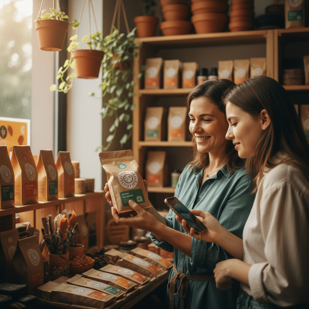 QR Code ไม่ใช่แค่ลิงก์! 5 ไอเดียใช้บนสติ๊กเกอร์-แพ็กเกจจิ้ง - creative-qr-code-sticker-packaging