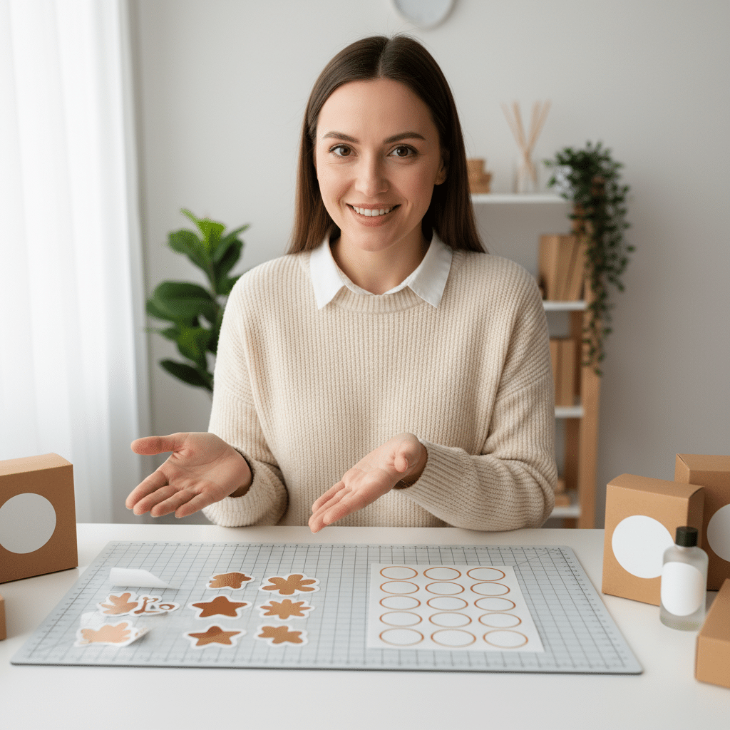 ไดคัท vs คิสคัท: เลือกตัดสติ๊กเกอร์ให้เหมาะกับสินค้า - die-cut-vs-kiss-cut-sticker