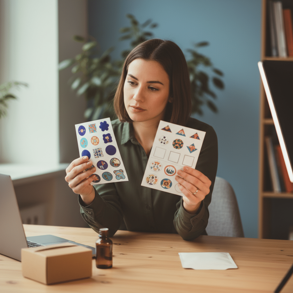 ไดคัท vs คิสคัท: สั่งสติ๊กเกอร์ต้องรู้ แบบไหนเหมาะ? - die-cut-vs-kiss-cut-sticker