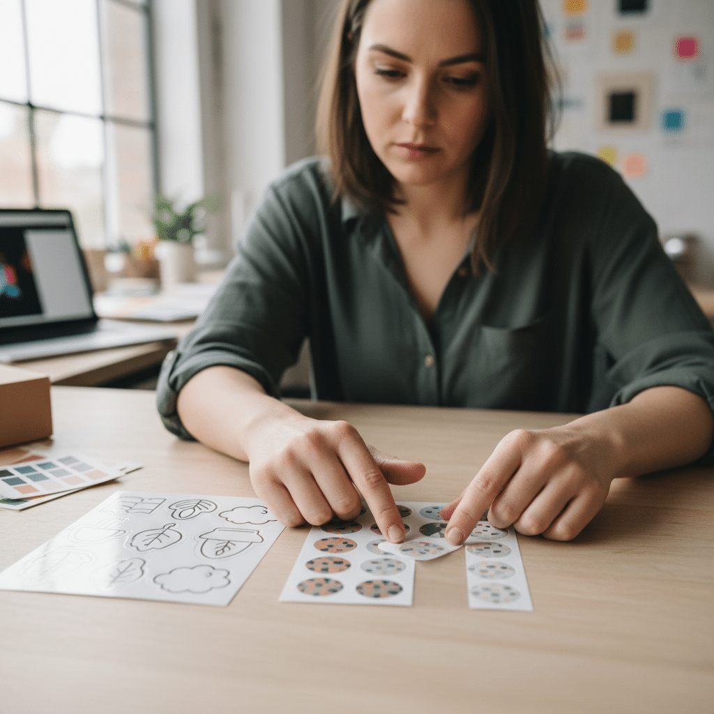 ไดคัท vs คิสคัท: เลือกตัดสติ๊กเกอร์แบบไหนให้เหมาะกับแบรนด์ - die-cut-vs-kiss-cut-sticker