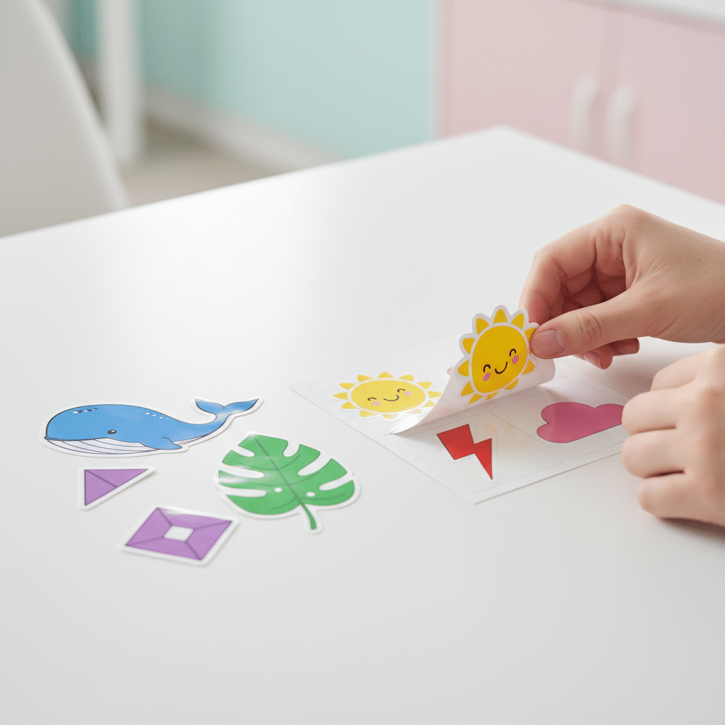 ไดคัท vs คิสคัท: สติ๊กเกอร์ 2 แบบต่างกันอย่างไร? - die-cut-vs-kiss-cut-sticker-guide