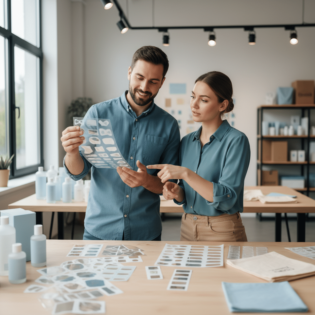 Die-cut vs Kiss-cut ต่างกันไง? เลือกให้เป็น เพิ่มมูลค่าแบรนด์ - die-cut-vs-kiss-cut-sticker-sme