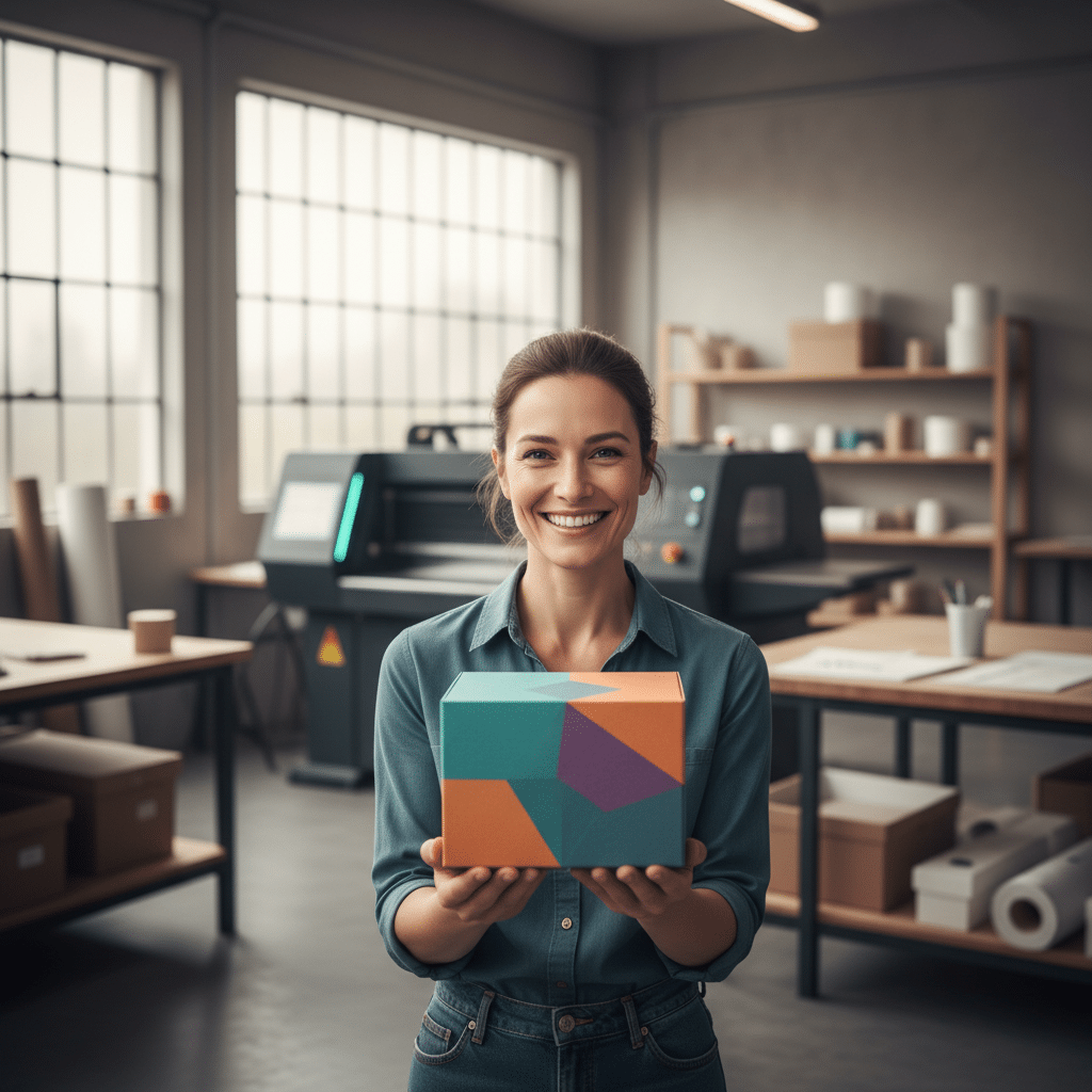 พิมพ์กล่องน้อยชิ้น! เทคโนโลยีไดคัทดิจิทัลเพื่อ SME - digital-die-cut-sme-packaging